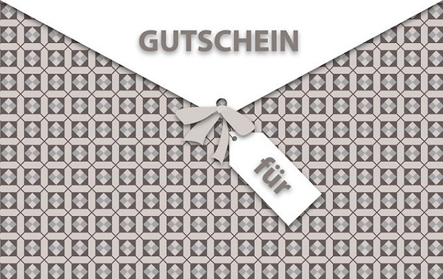 Kartenmotiv Gutschein