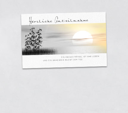 <small>Trauerkarten</small>