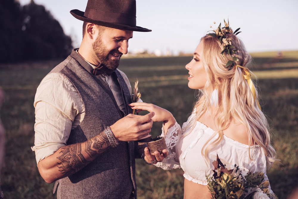 Boho-Hochzeit