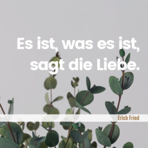 Gedicht erich fried hochzeit