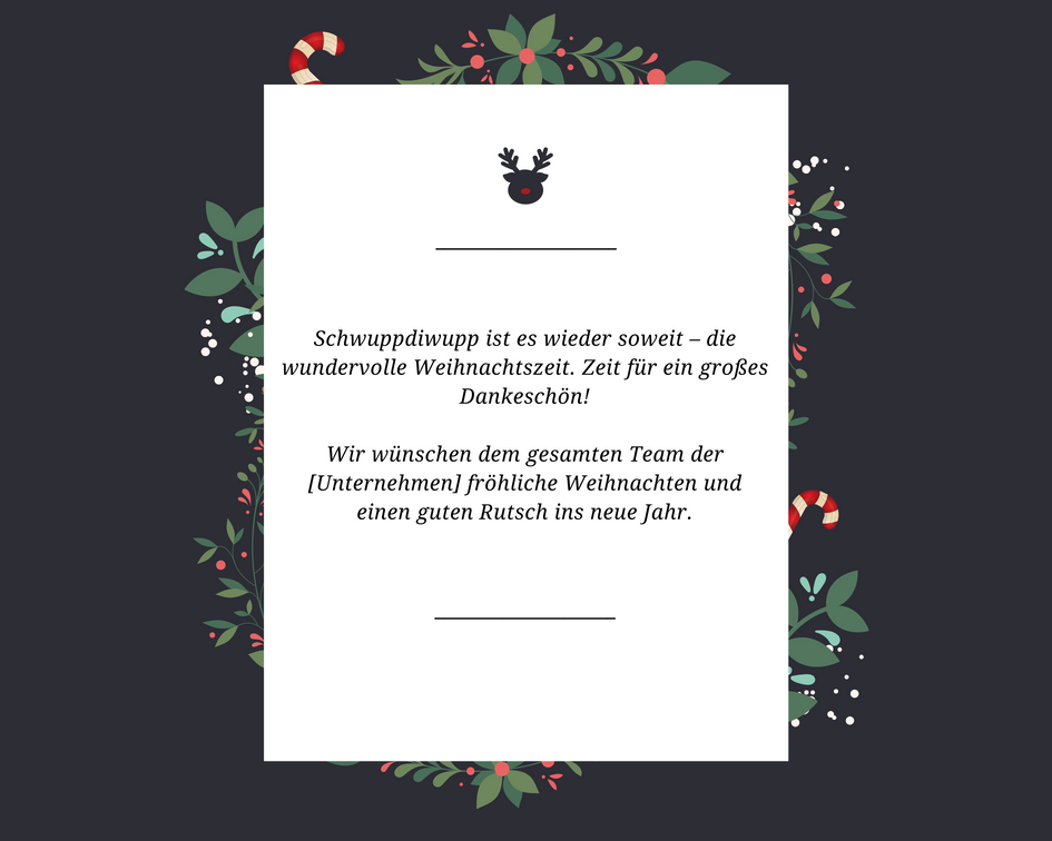 Weihnachtsgrusse Geschaftlich Texte Fur Ihre Weihnachtskarten