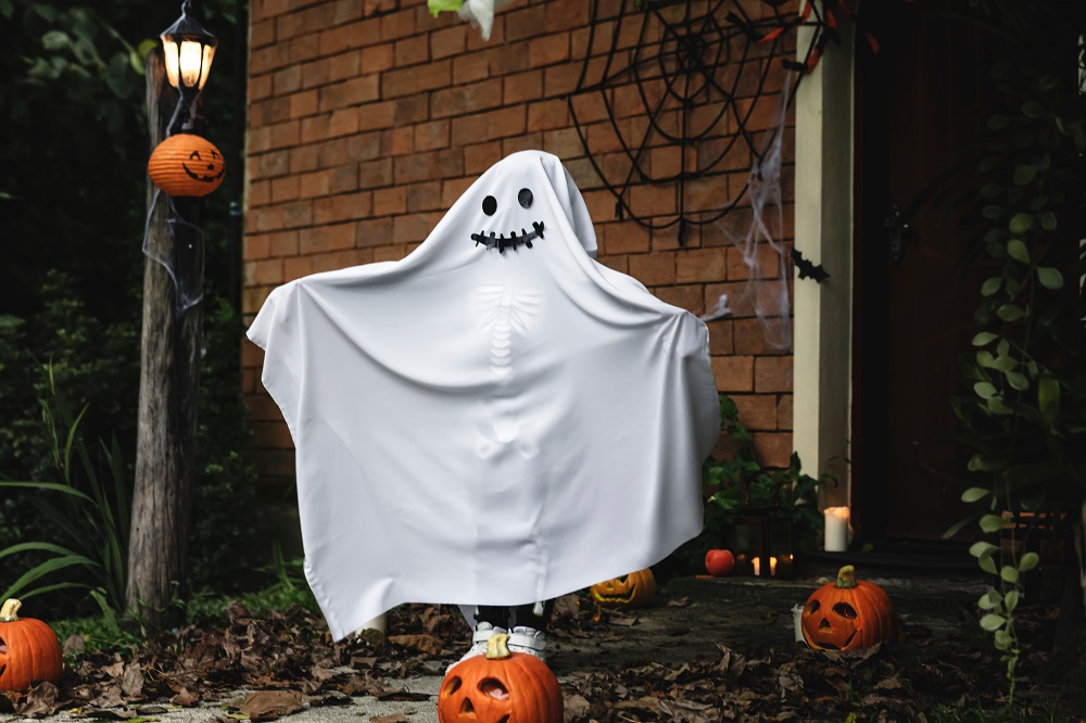  Halloween-Kostüm für Kinder - das Gespenst