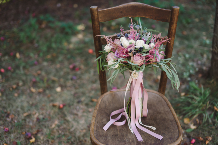 Hochzeitsblumen im Boho-Stil