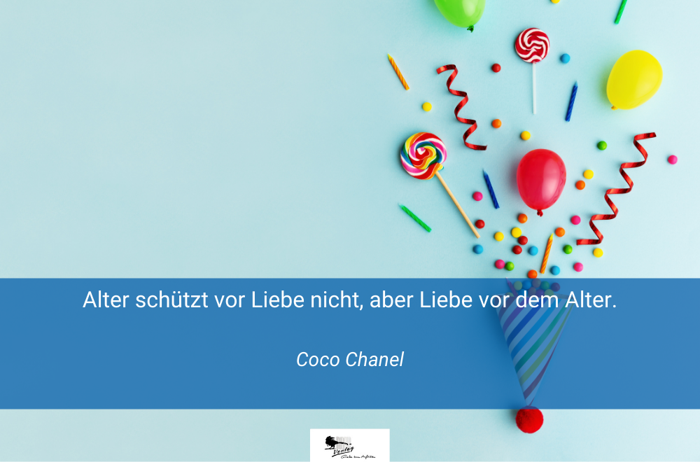 Geburtstagsspruch Coco Chanel