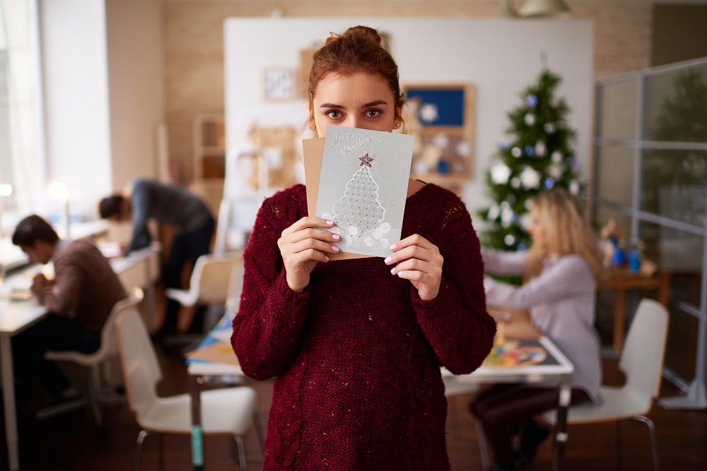 Besondere Weihnachtsgrüße für Kunden