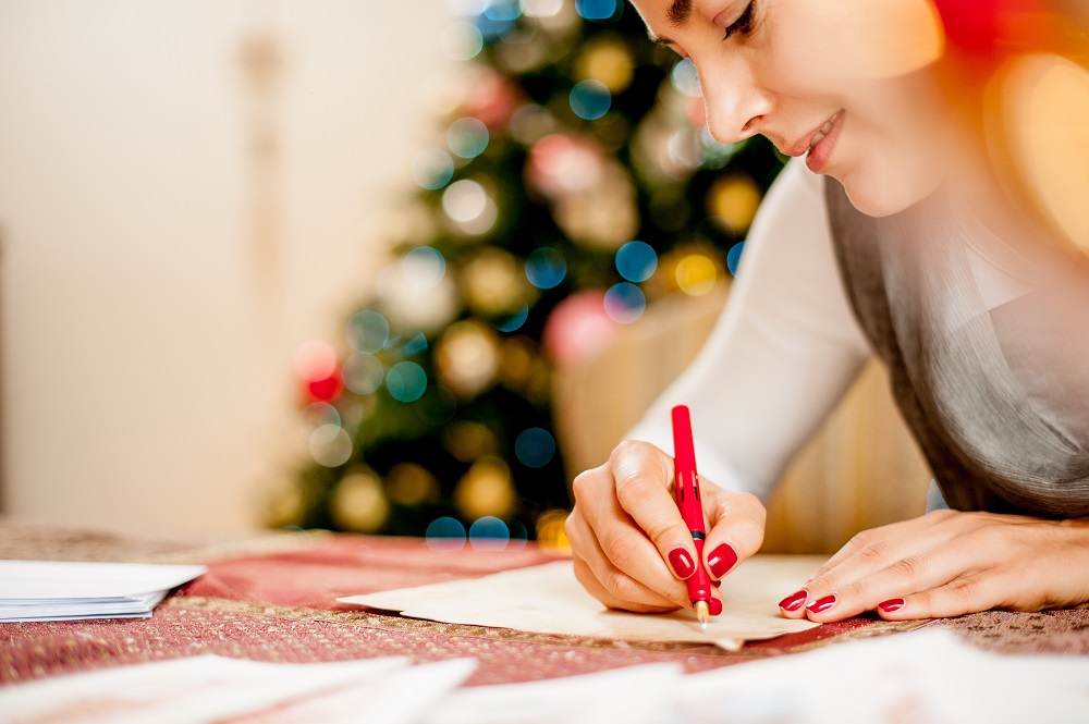 Weihnachtsgrüße als Brief versenden