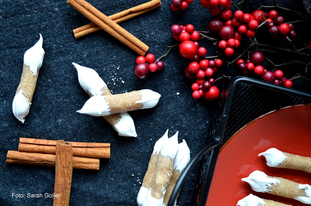 Weihnachtsplätzchen: Zimtstangen