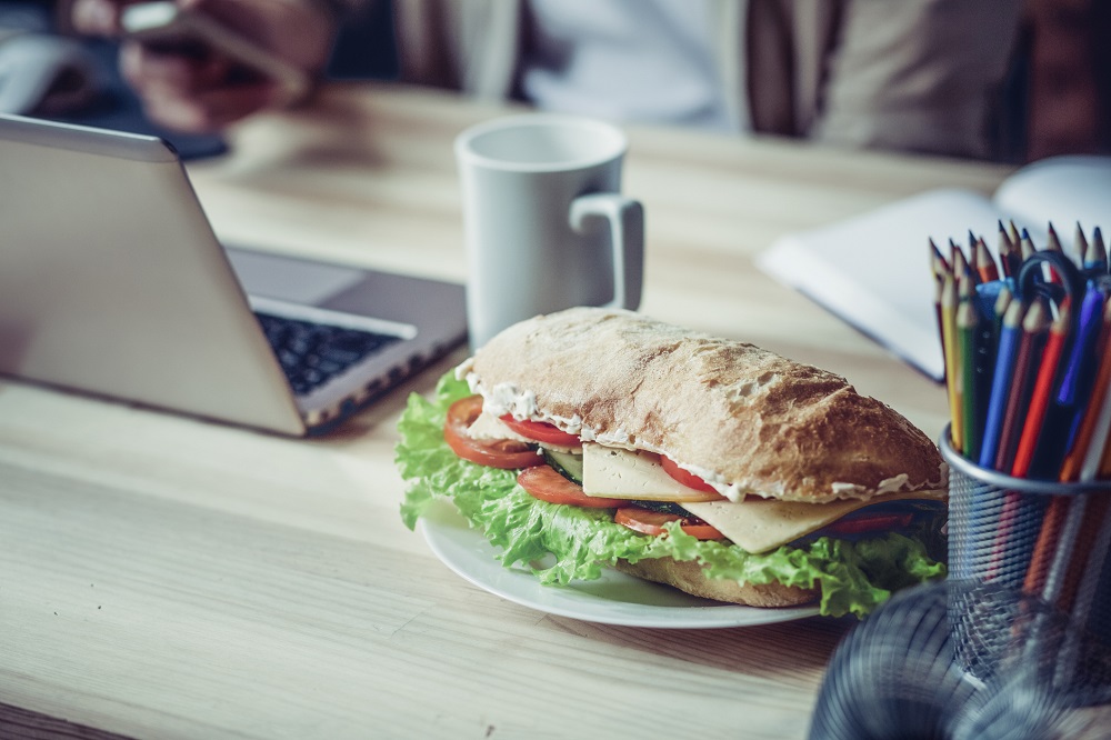 Pause im Home-Office