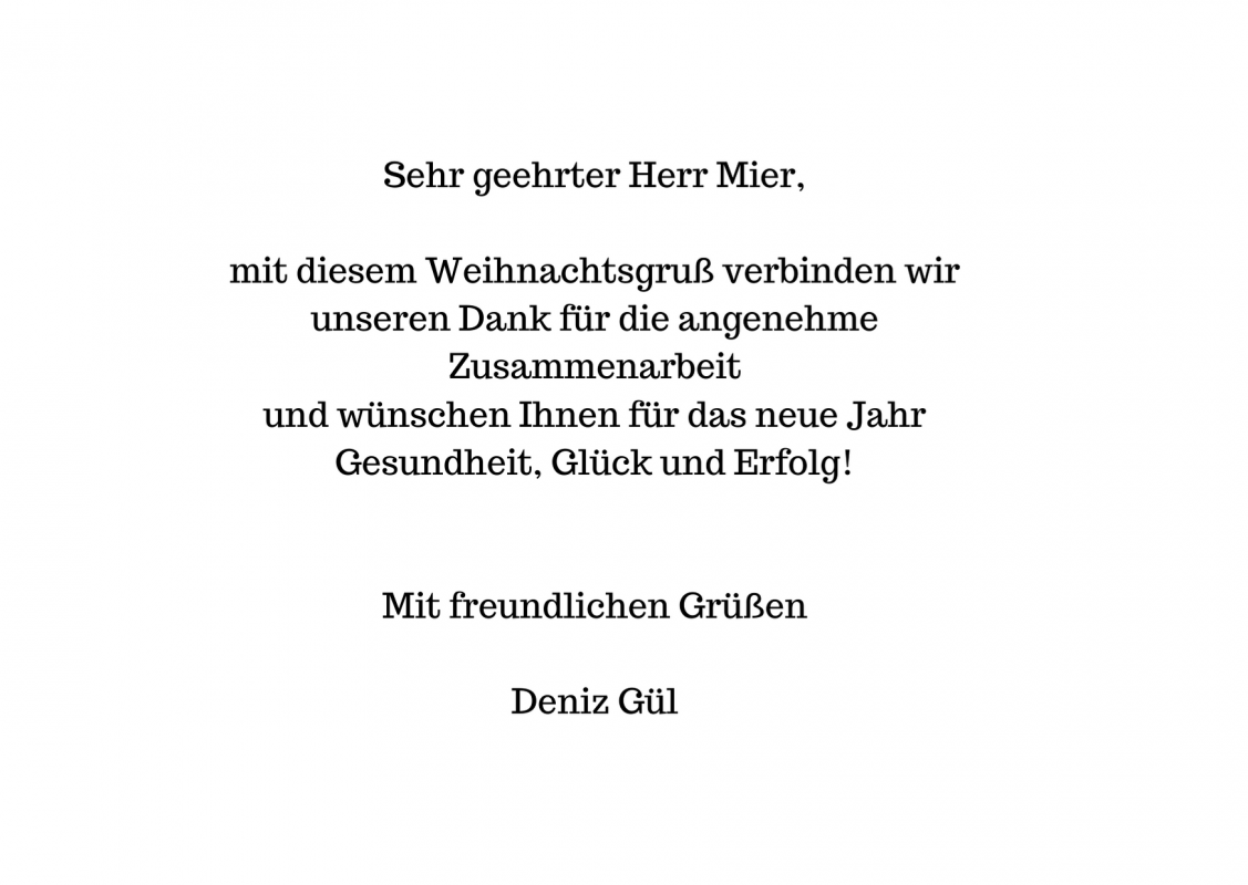 Danke sagen zu Weihnachten Tipps für geschäftlichen Dank