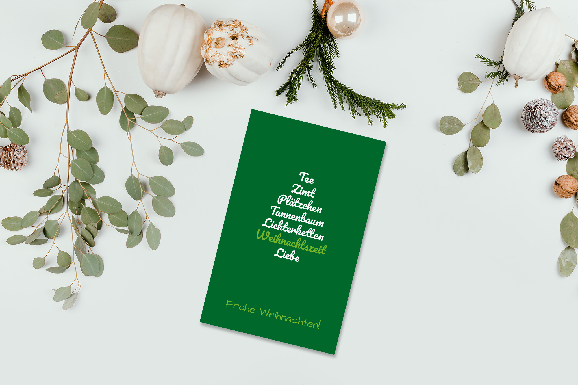 Weihnachtskarte selbst gestalten 6 einzigartige & kreative Ideen