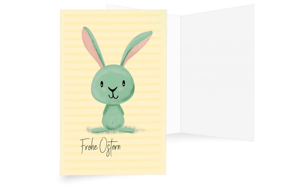 osterhase-grußkarte