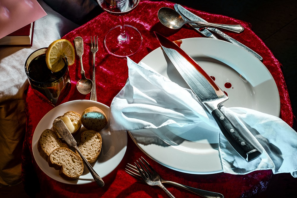 Krimi-Dinner auf der digitalen Weihnachtsfeier