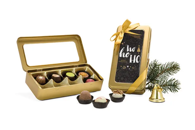 Golddose Weihnachten