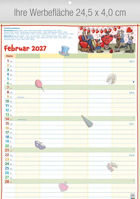 Unser Familienplaner