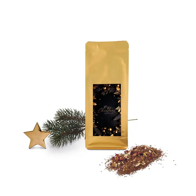 Goldener Weihnachtstee