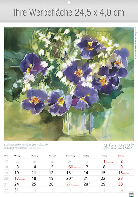 Blumen-Aquarelle