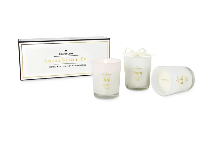 Aromakerzen Vanille