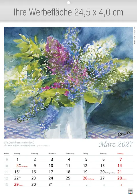 Blumen-Aquarelle