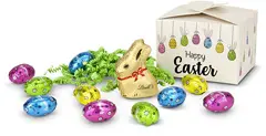 Buntes Lindt Osternest