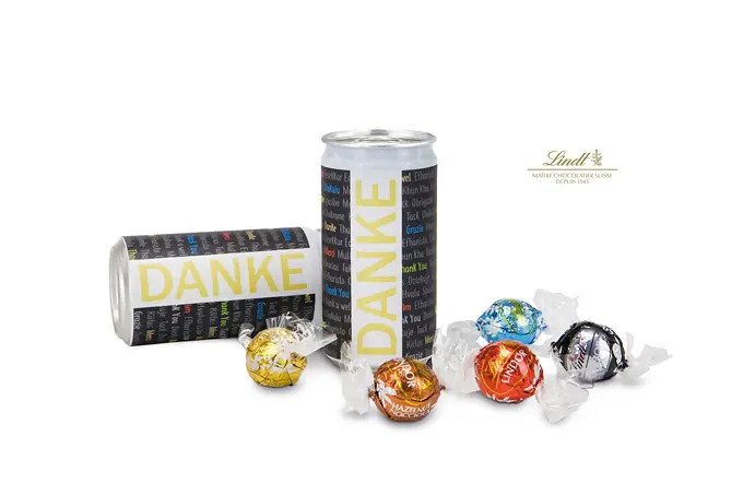 Lindt Geheimnis Danke