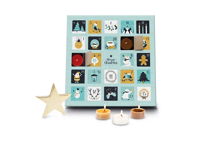 Duftkerzen-Adventskalender