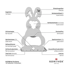 Key Tool Bunny - Frohe Ostern Hase
