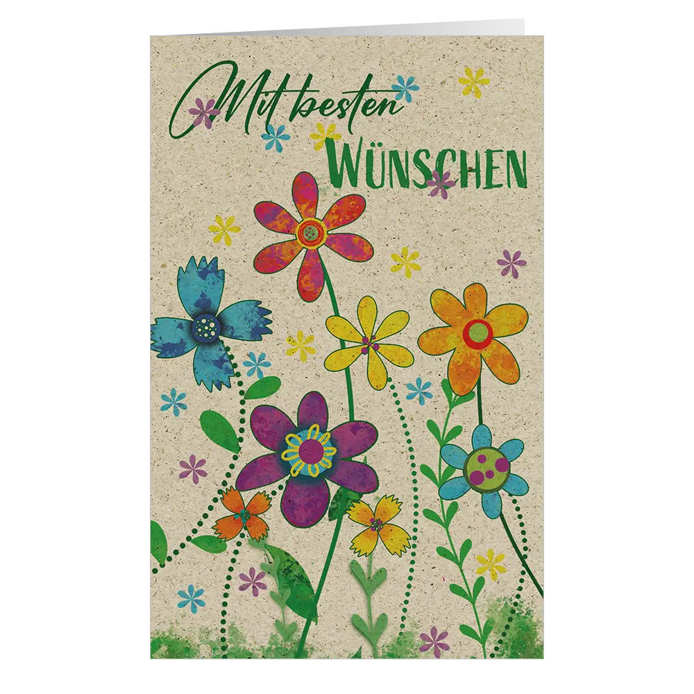 Bunte Blüten
