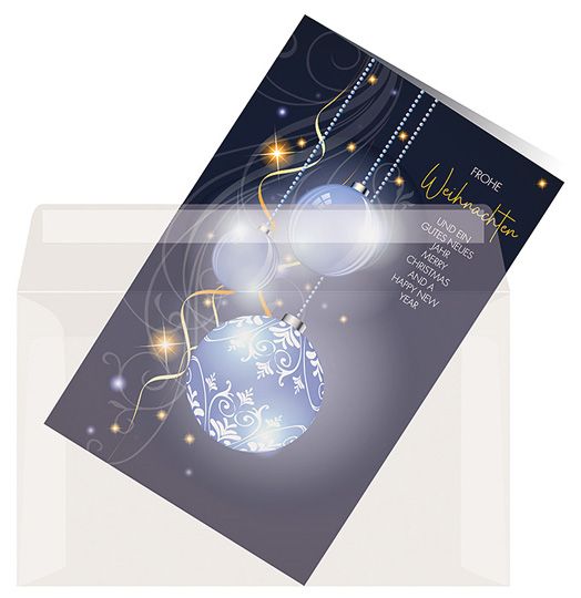 Kartenkuvert, Transparent (selbstklebend)