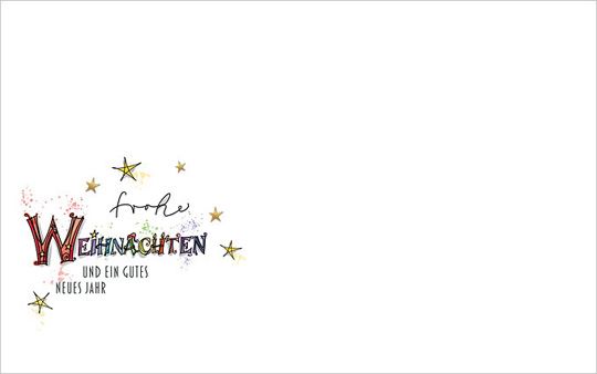 Farbenfrohe Wünsche (selbstklebend)