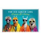 Von der ganzen Gang . . .