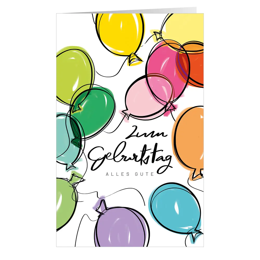 Colourful balloons